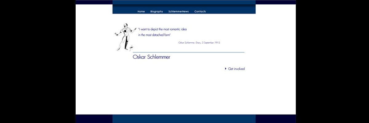 WebSite Oscar Schlemmer