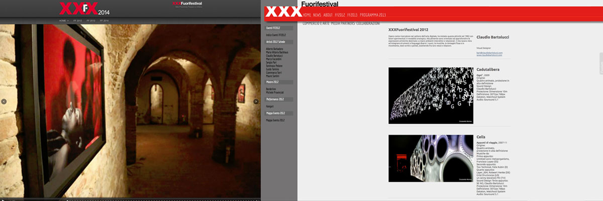 WebSite XXXFuorifestival 2014