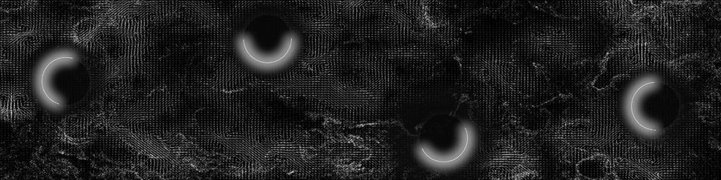 Piccoli scheletri crescono 2-video proiezione-frame